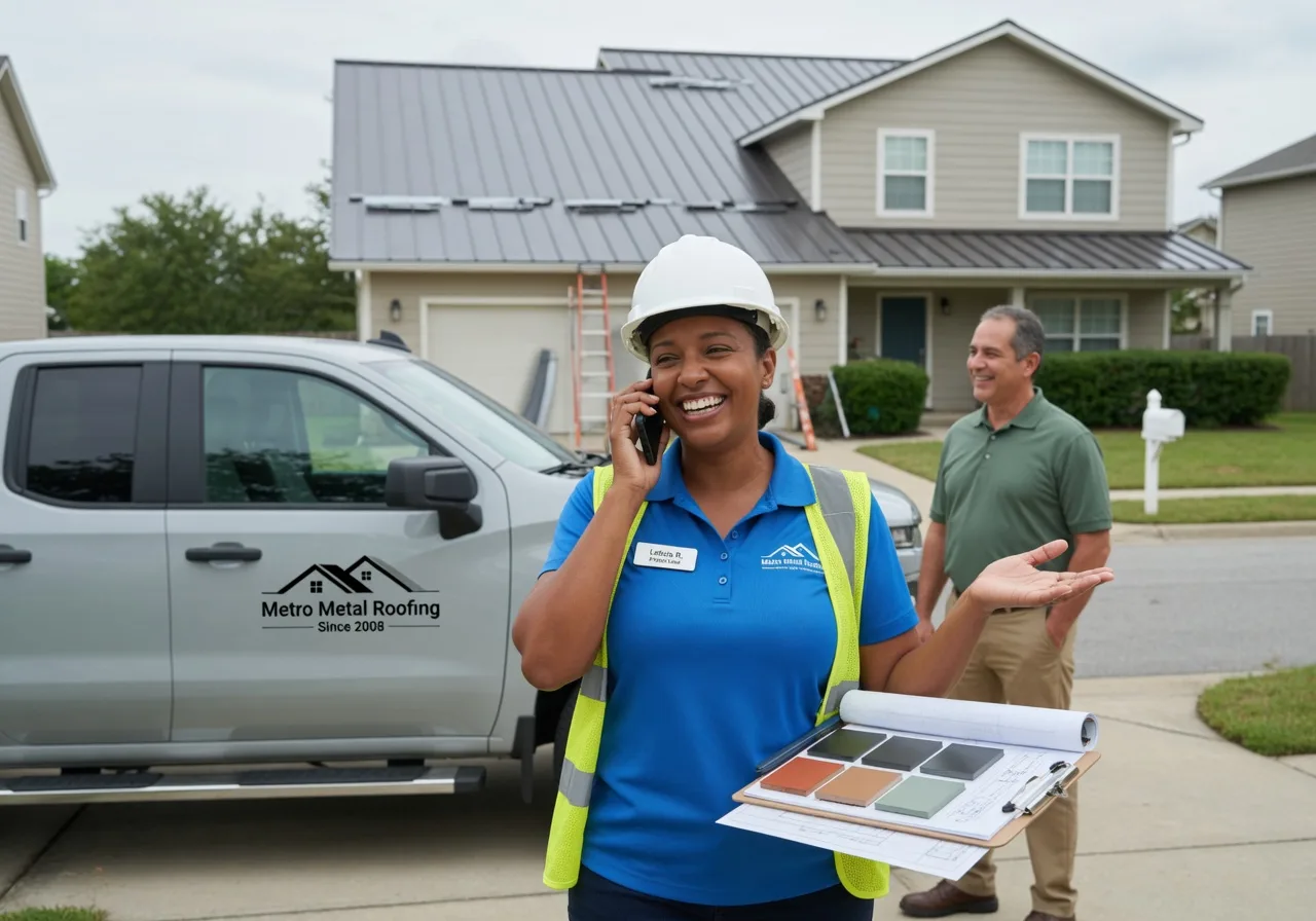 Storm Damage Metal Roof Repair in Pioneer, LA